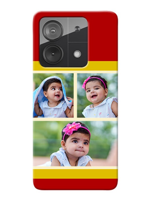 Custom Poco X6 Neo 5G mobile phone cases: Multiple Pic Upload Design