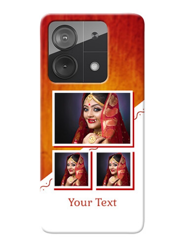 Custom Poco X6 Neo 5G Personalised Phone Cases: Wedding Memories Design