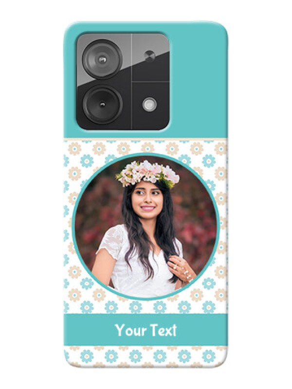 Custom Poco X6 Neo 5G Custom Mobile Back Covers: Beautiful Flowers Design