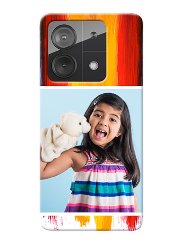 Custom Poco X6 Neo 5G custom phone covers: Multi Color Design