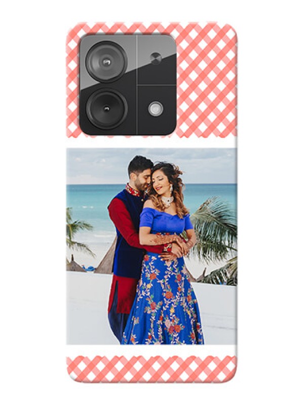 Custom Poco X6 Neo 5G custom mobile cases: Pink Pattern Design