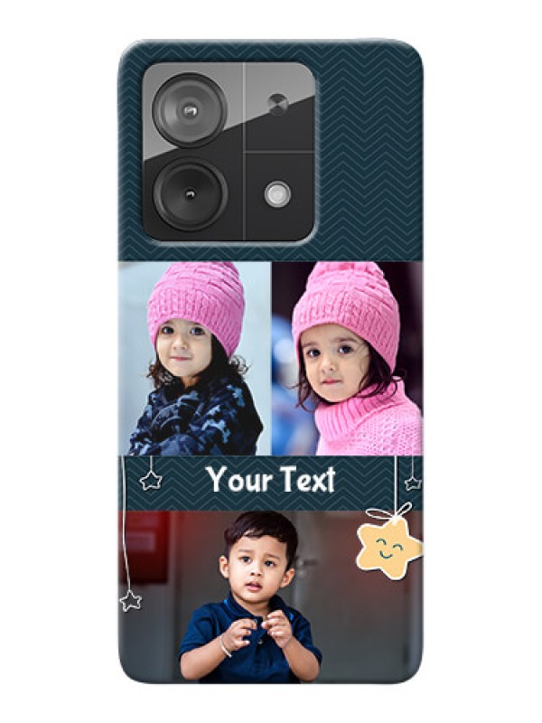 Custom Poco X6 Neo 5G Mobile Back Covers Online: Hanging Stars Design