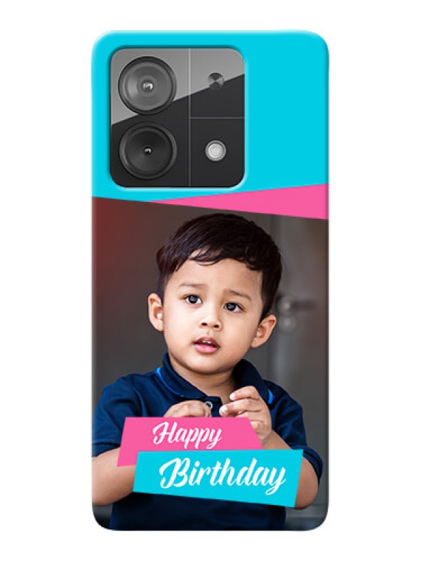 Custom Poco X6 Neo 5G Mobile Covers: Image Holder with 2 Color Design