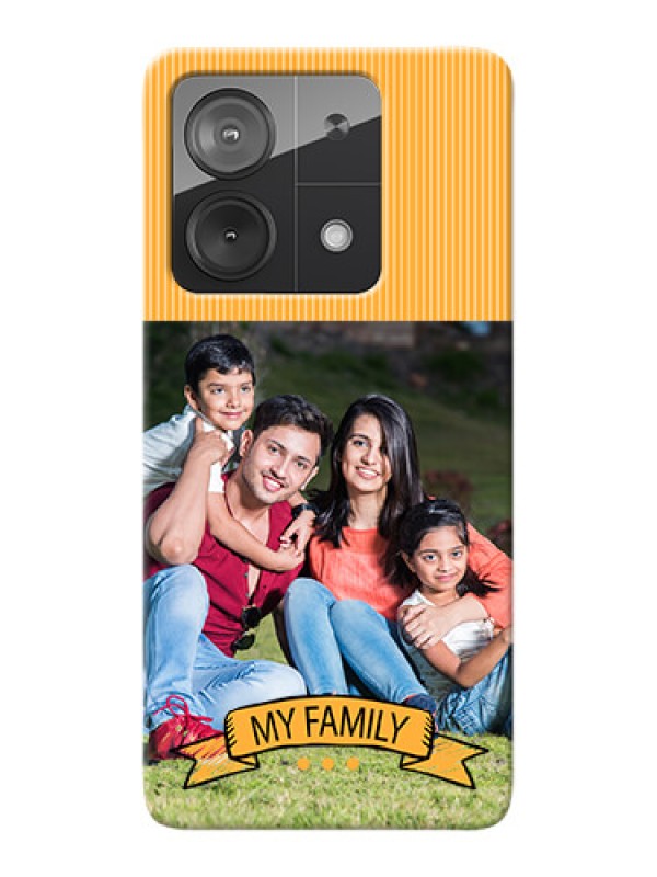 Custom Poco X6 Neo 5G Personalized Mobile Cases: My Family Design
