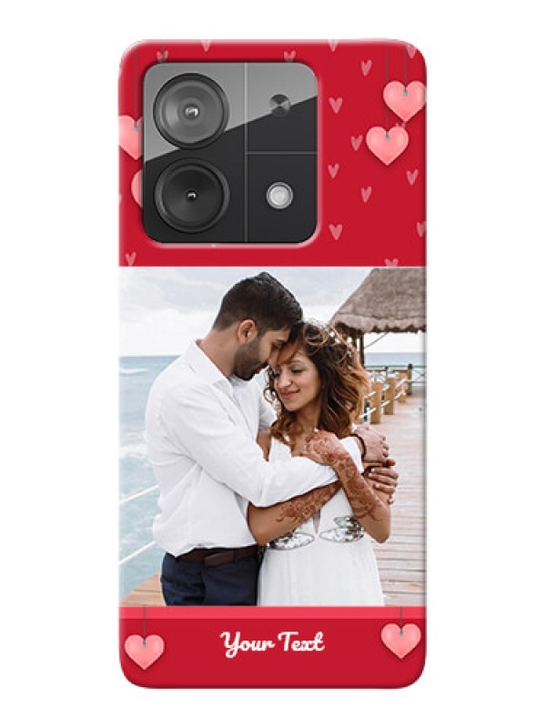 Custom Poco X6 Neo 5G Mobile Back Covers: Valentines Day Design