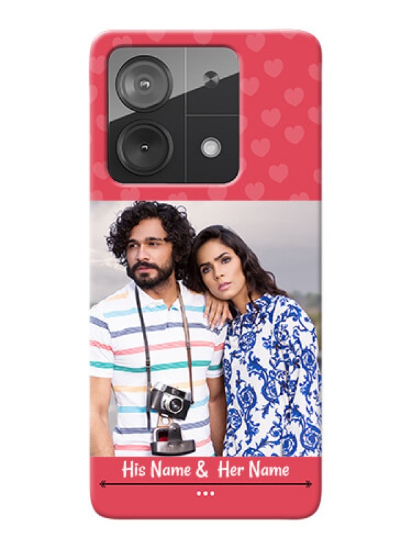 Custom Poco X6 Neo 5G Mobile Cases: Simple Love Design