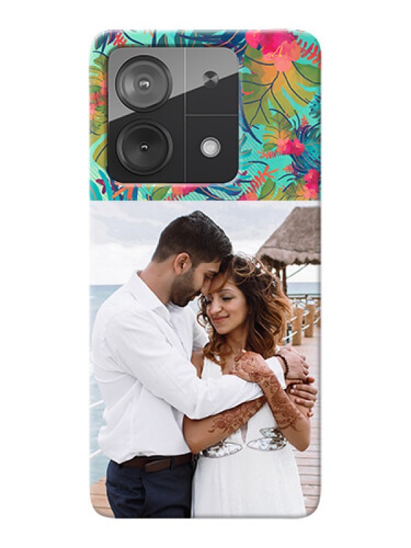 Custom Poco X6 Neo 5G Personalized Phone Cases: Watercolor Floral Design