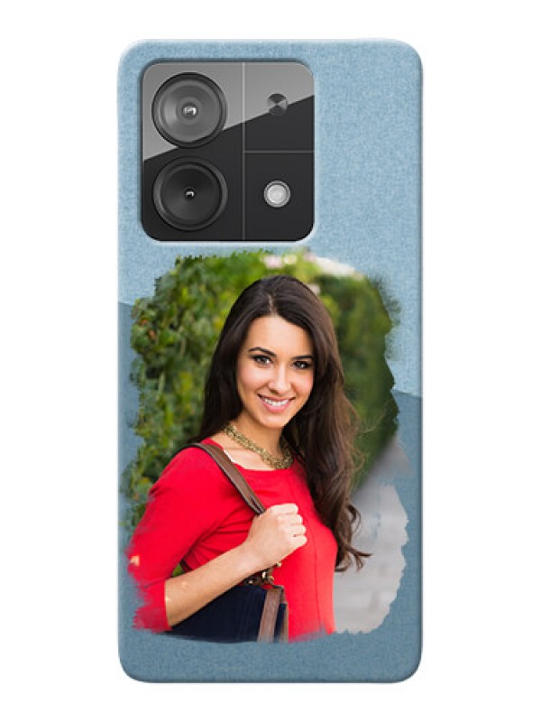 Custom Poco X6 Neo 5G custom mobile phone covers: Grunge Line Art Design