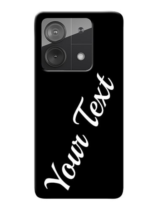 Custom Poco X6 Neo 5G Custom Mobile Cover with Your Name