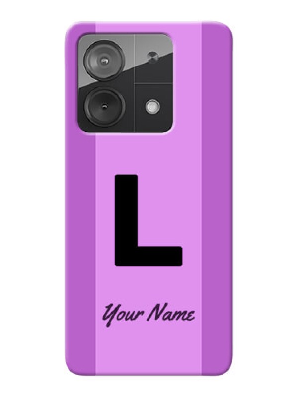 Custom Poco X6 Neo 5G Custom Phone Case with Tricolor custom text Design