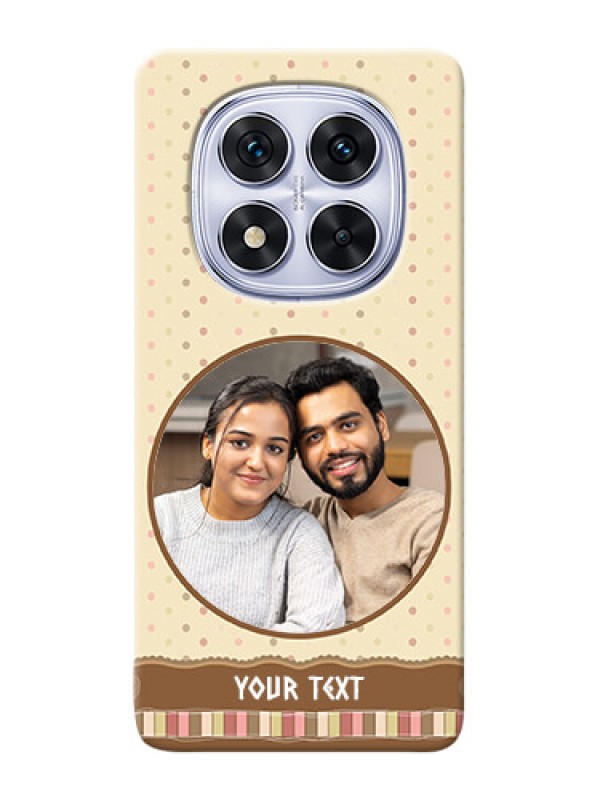 Custom Poco X7 5G Mobile Cases: Brown Dotted Mobile Case Design