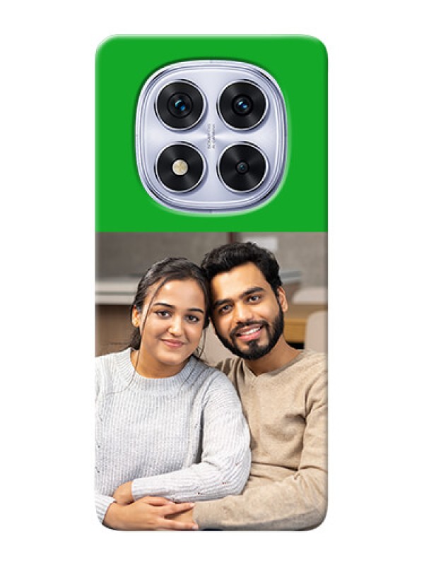 Custom Poco X7 5G Personalised mobile covers: Green Pattern Design