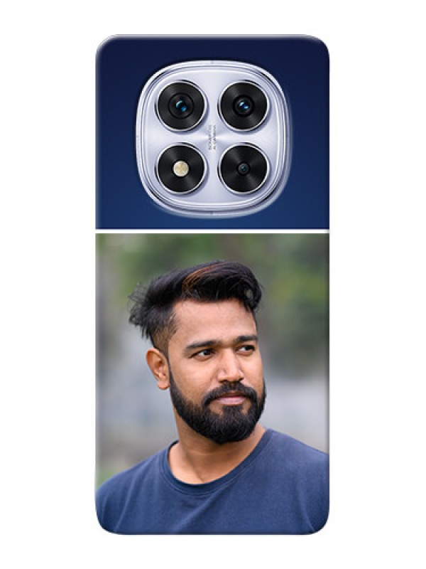 Custom Poco X7 5G Mobile Cases: Simple Royal Blue Design