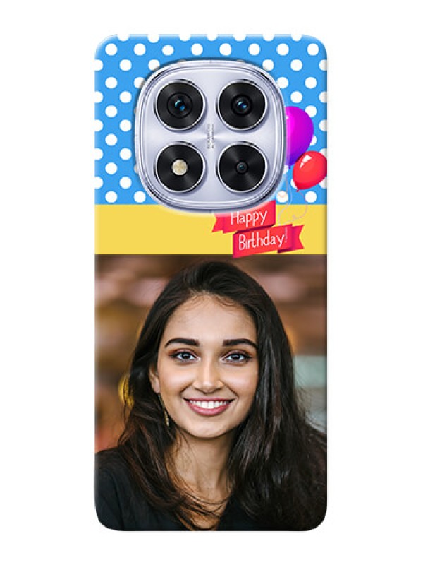 Custom Poco X7 5G custom mobile back covers: Happy Birthday Design