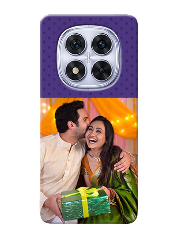 Custom Poco X7 5G mobile phone cases: Violet Pattern Design