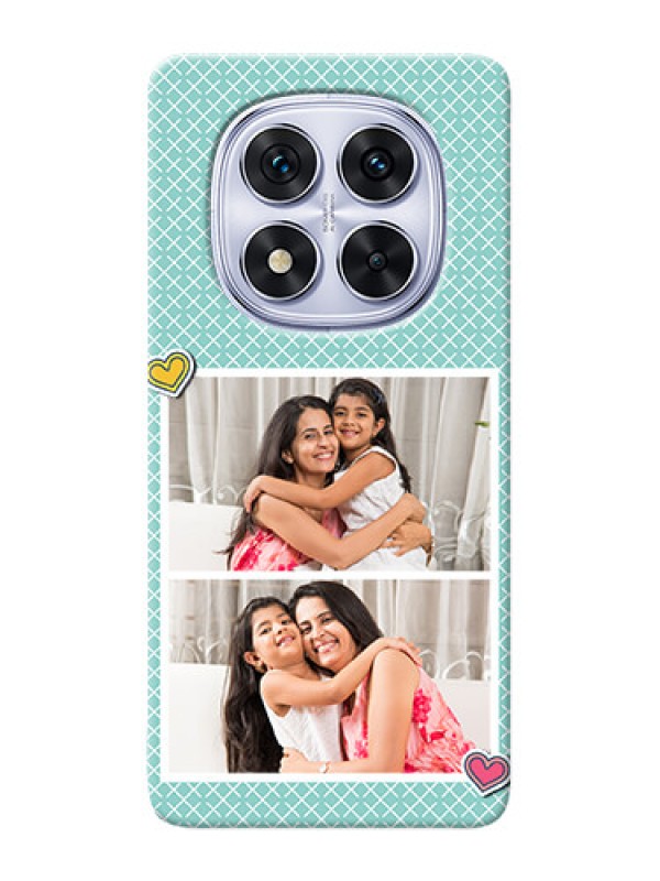 Custom Poco X7 5G Custom Phone Cases: 2 Image Holder with Pattern Design