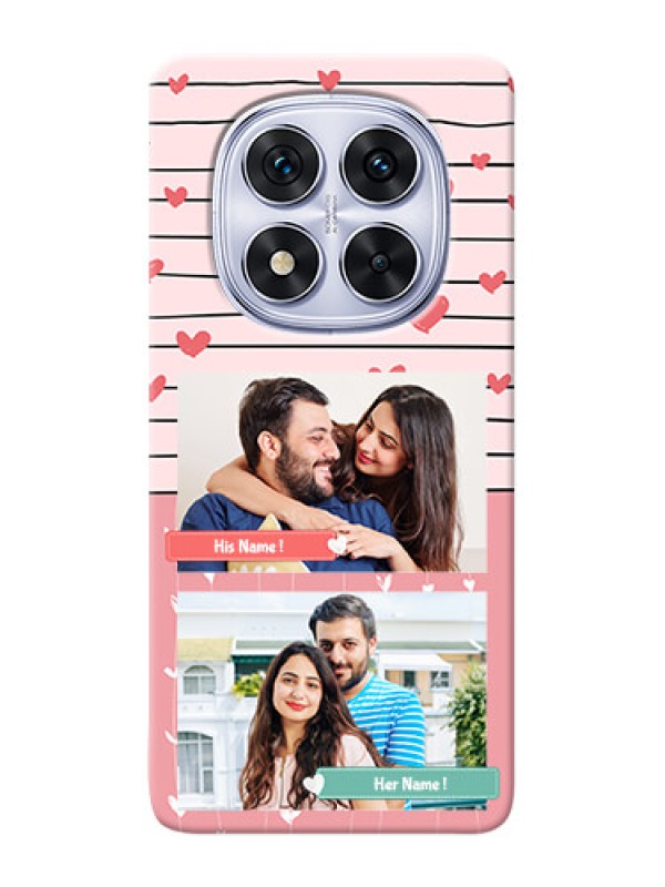 Custom Poco X7 5G custom mobile covers: Photo with Heart Design