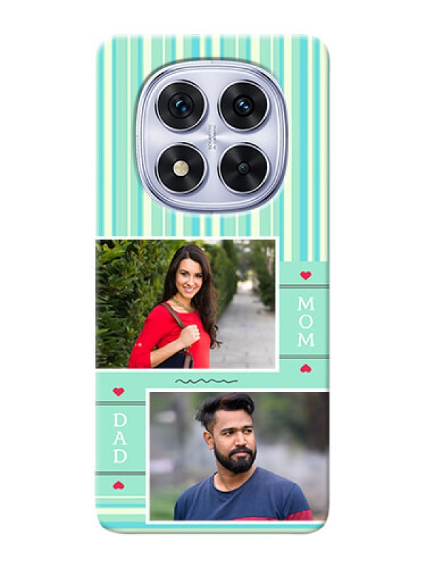 Custom Poco X7 5G custom mobile phone covers: Mom And Dad Pic Design