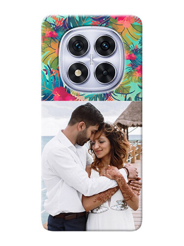 Custom Poco X7 5G Personalized Phone Cases: Watercolor Floral Design