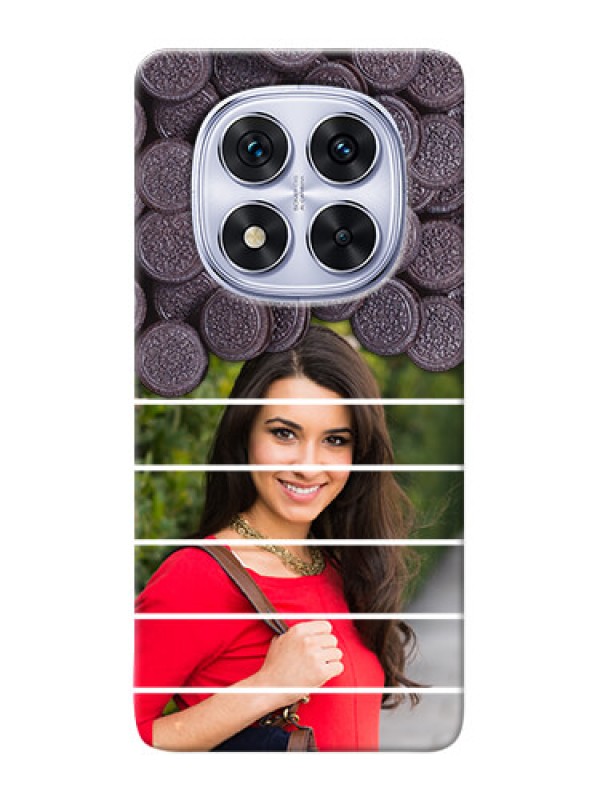 Custom Poco X7 5G Custom Mobile Covers with Oreo Biscuit Design