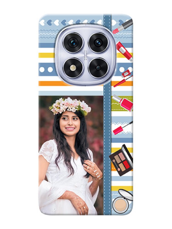 Custom Poco X7 5G Personalized Mobile Cases: Makeup Icons Design