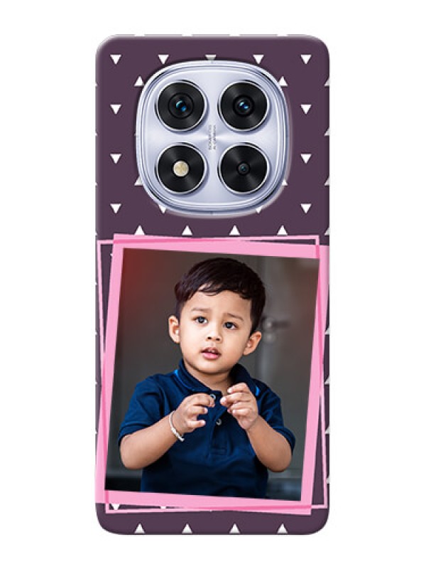 Custom Poco X7 5G Phone Cases: Triangle Pattern Dotted Design