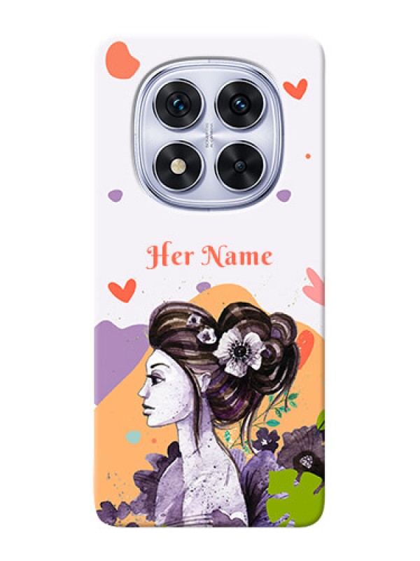 Custom Poco X7 5G Personalized Phone Case with Woman And Nature Design