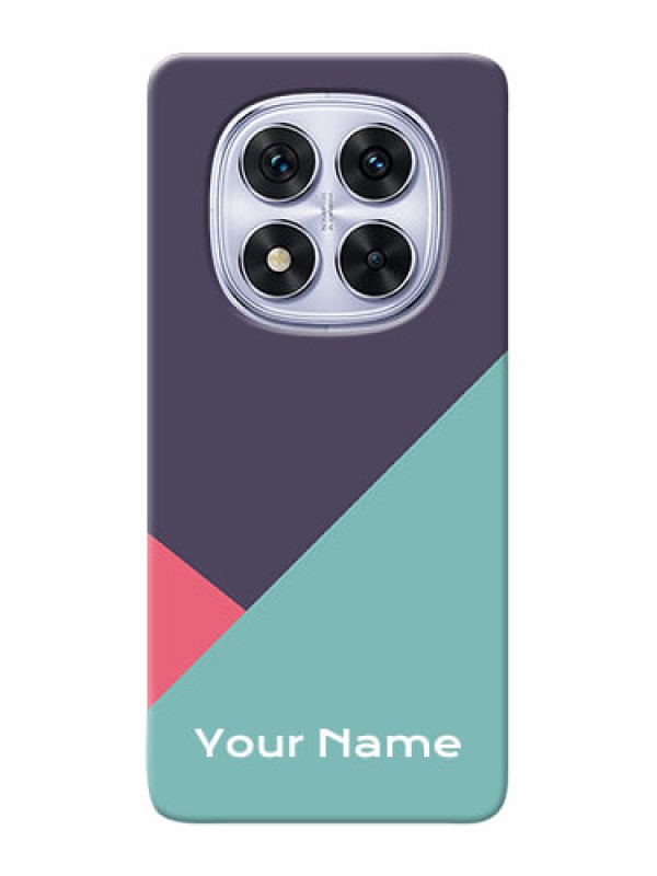 Custom Poco X7 5G Custom Mobile Case with Tri Color abstract Design