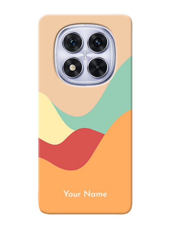 Custom Poco X7 5G Personalized Phone Case with Ocean Waves Multicolour Design