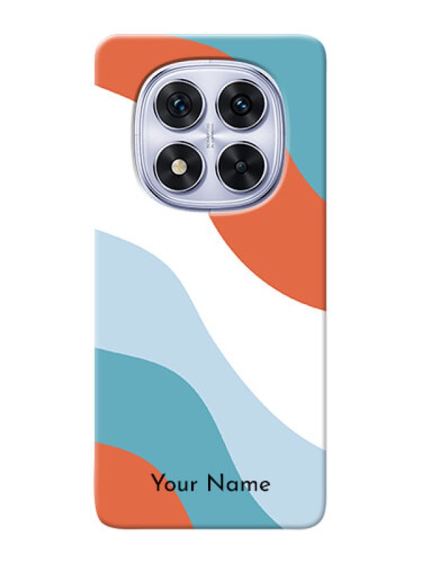 Custom Poco X7 5G Custom Mobile Case with coloured Waves Design