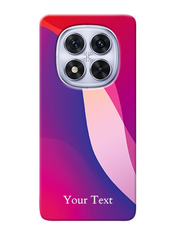 Custom Poco X7 5G Personalized Phone Case with Digital abstract Overlap Design