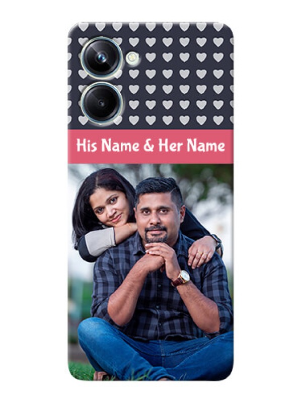 Custom Realme 10 Pro Custom Mobile Case with Love Symbols Design