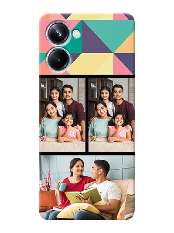 Custom Realme 10 Pro personalised phone covers: Bulk Pic Upload Design