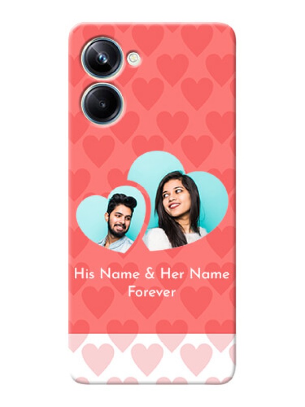 Custom Realme 10 Pro personalized phone covers: Couple Pic Upload Design