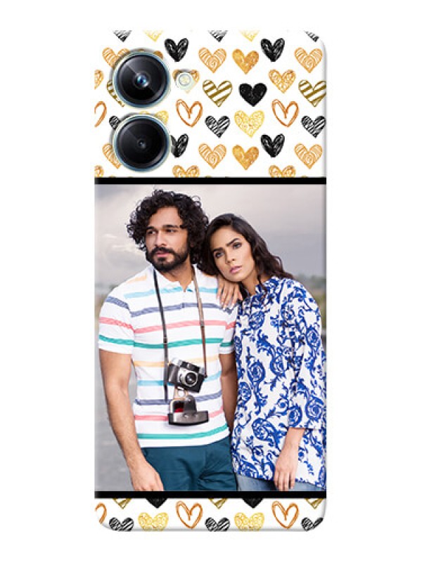 Custom Realme 10 Pro Personalized Mobile Cases: Love Symbol Design