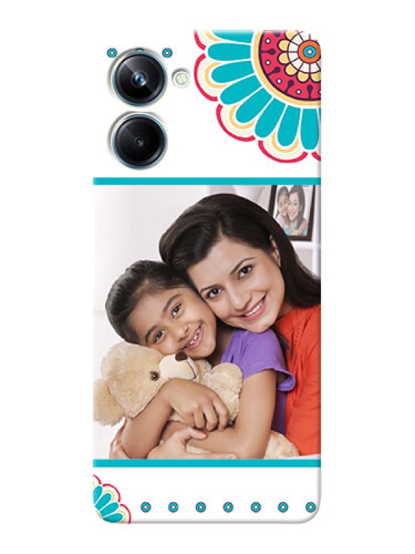 Custom Realme 10 Pro custom mobile phone cases: Flower Design