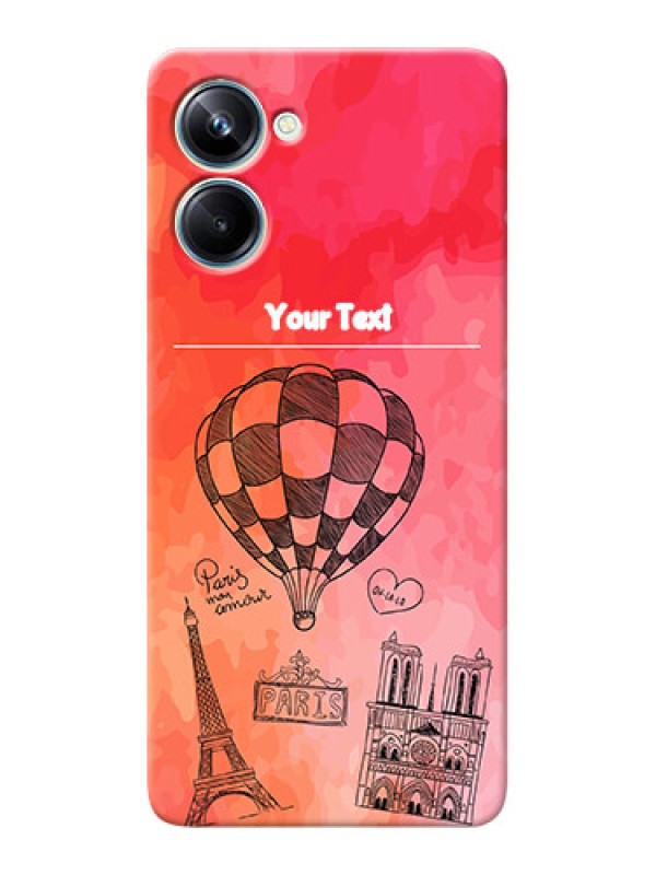 Custom Realme 10 Pro Personalized Mobile Covers: Paris Theme Design