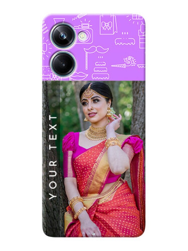 Custom Realme 10 Pro Personalized Phone Cases: Birthday Icons Design