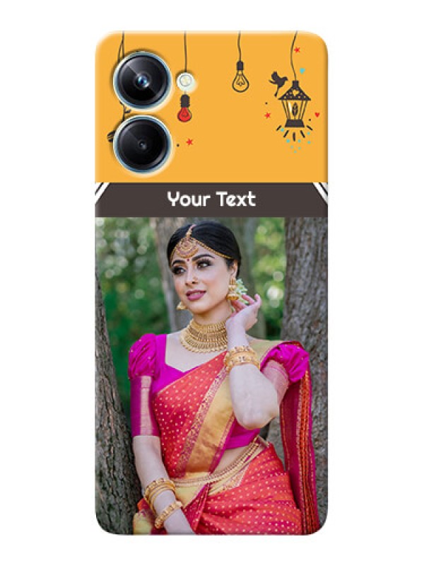 Custom Realme 10 Pro custom back covers with Family Picture and Icons 