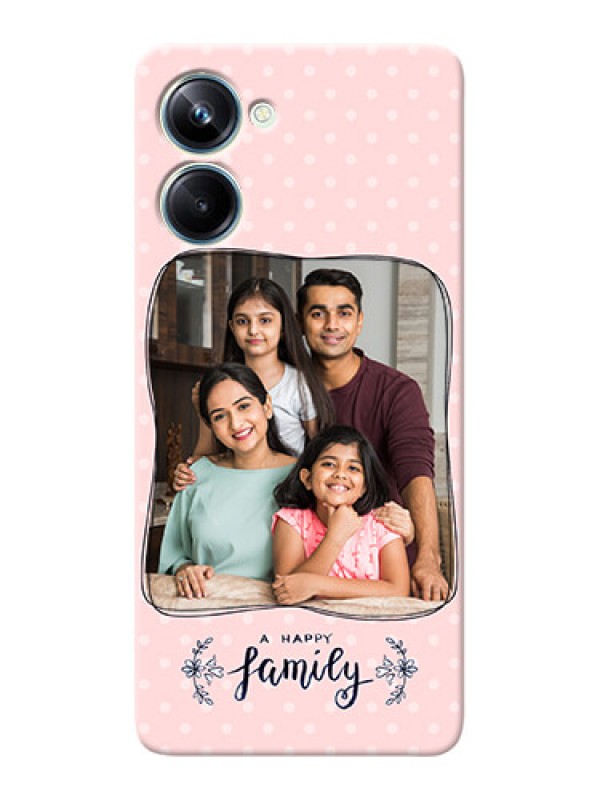 Custom Realme 10 Pro Personalized Phone Cases: Family with Dots Design