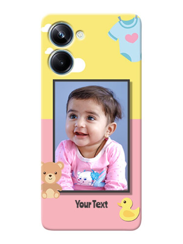 Custom Realme 10 Pro Back Covers: Kids 2 Color Design