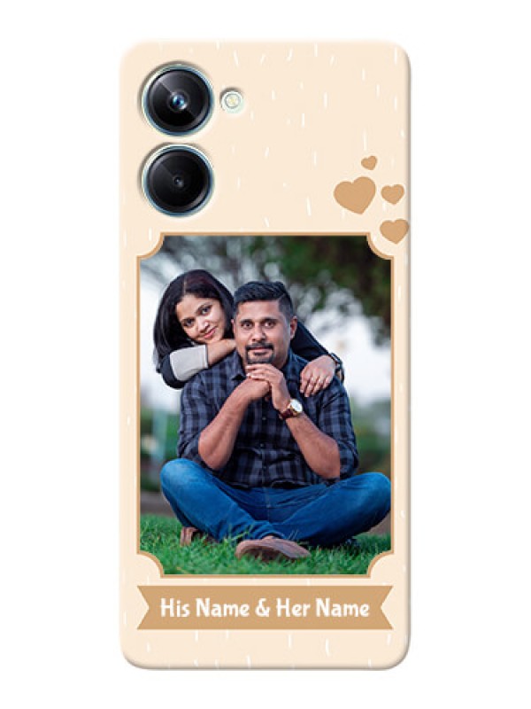 Custom Realme 10 Pro mobile phone cases with confetti love design 