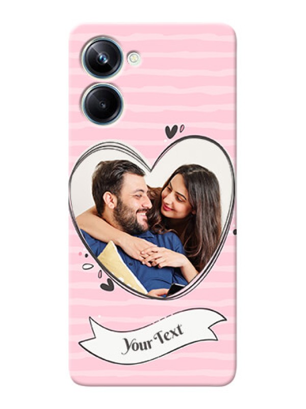 Custom Realme 10 Pro custom mobile phone covers: Vintage Heart Design