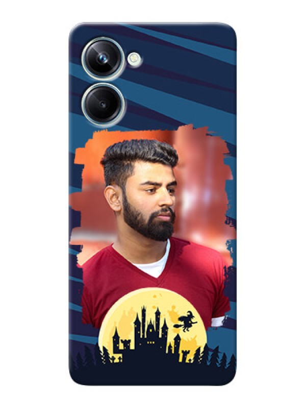 Custom Realme 10 Pro Back Covers: Halloween Witch Design 