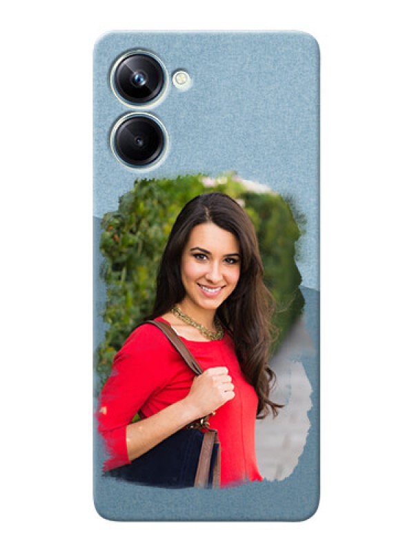 Custom Realme 10 Pro custom mobile phone covers: Grunge Line Art Design