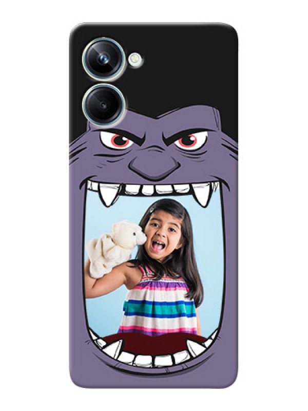 Custom Realme 10 Pro Personalised Phone Covers: Angry Monster Design
