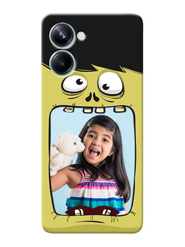 Custom Realme 10 Pro Mobile Covers: Cartoon monster back case Design