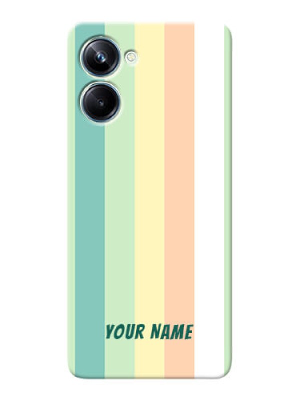 Custom Realme 10 Pro 5G Back Covers: Multi-colour Stripes Design