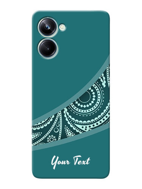 Custom Realme 10 Pro 5G Custom Phone Covers: semi visible floral Design