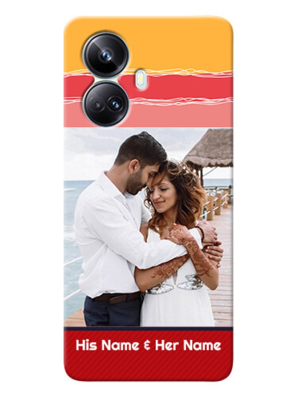 Custom Realme 10 Pro-plus custom mobile phone covers: Colorful Case Design